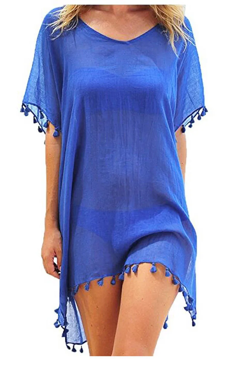 Women Beach Cover Up Lace Hollow Crochet Swimsuit Beach Dress Women 2021 Summer Cover-Ups Bathing Suit Ladies Beach Wear Tunic long beach dresses Cover-Ups