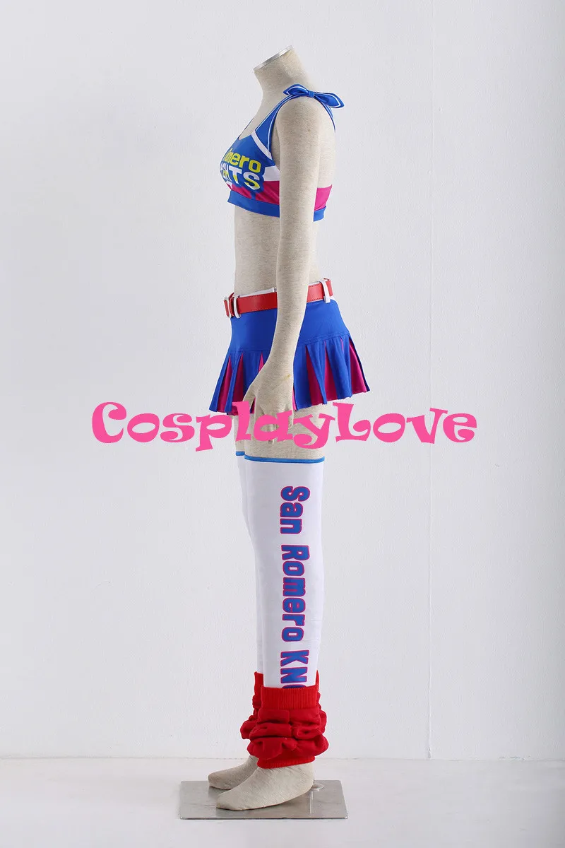 Lollipop Chainsaw Juliet Starling Cosplay Costume (5)