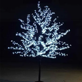 

Beautiful LED Cherry Blossom Christmas Tree Lighting P65 Waterproof Garden Landscape Decoration Lamp For Wedding Party Christmas