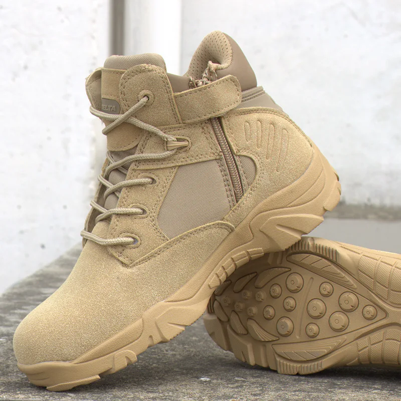 Do Dos De Combate 38 Militares Plus Size Inverno Black 46 Deserto Eua Couro Qualidade Swat Botas Tactical Exército Alta Genuíno desert Homens vnOUdxO
