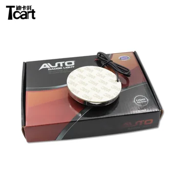 

Tcart 12V 8.2 x8.2 4D Car Styling Tail LED Logo Light Emblem Lamp For BMW X1 X3 X5 X6 E90 E60 E46 Auto Car Accessories