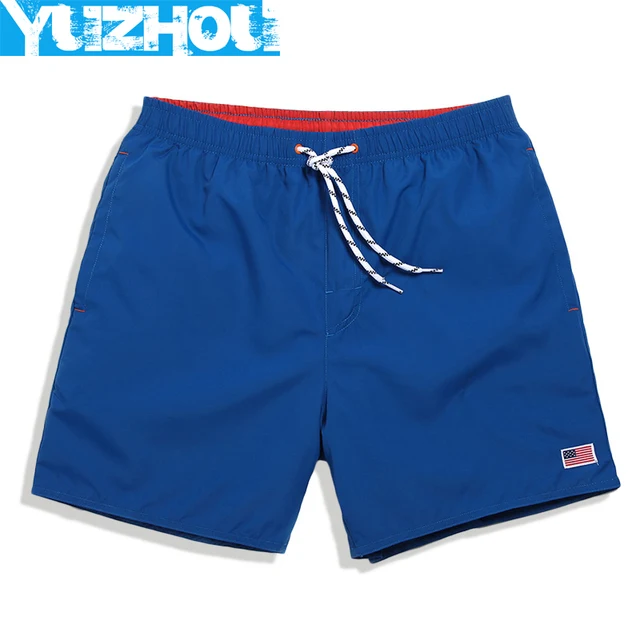 US $12.59 2018 Summer men's liner Board shorts navy beach surfing shorts men swimming trunks mens swimwear sw