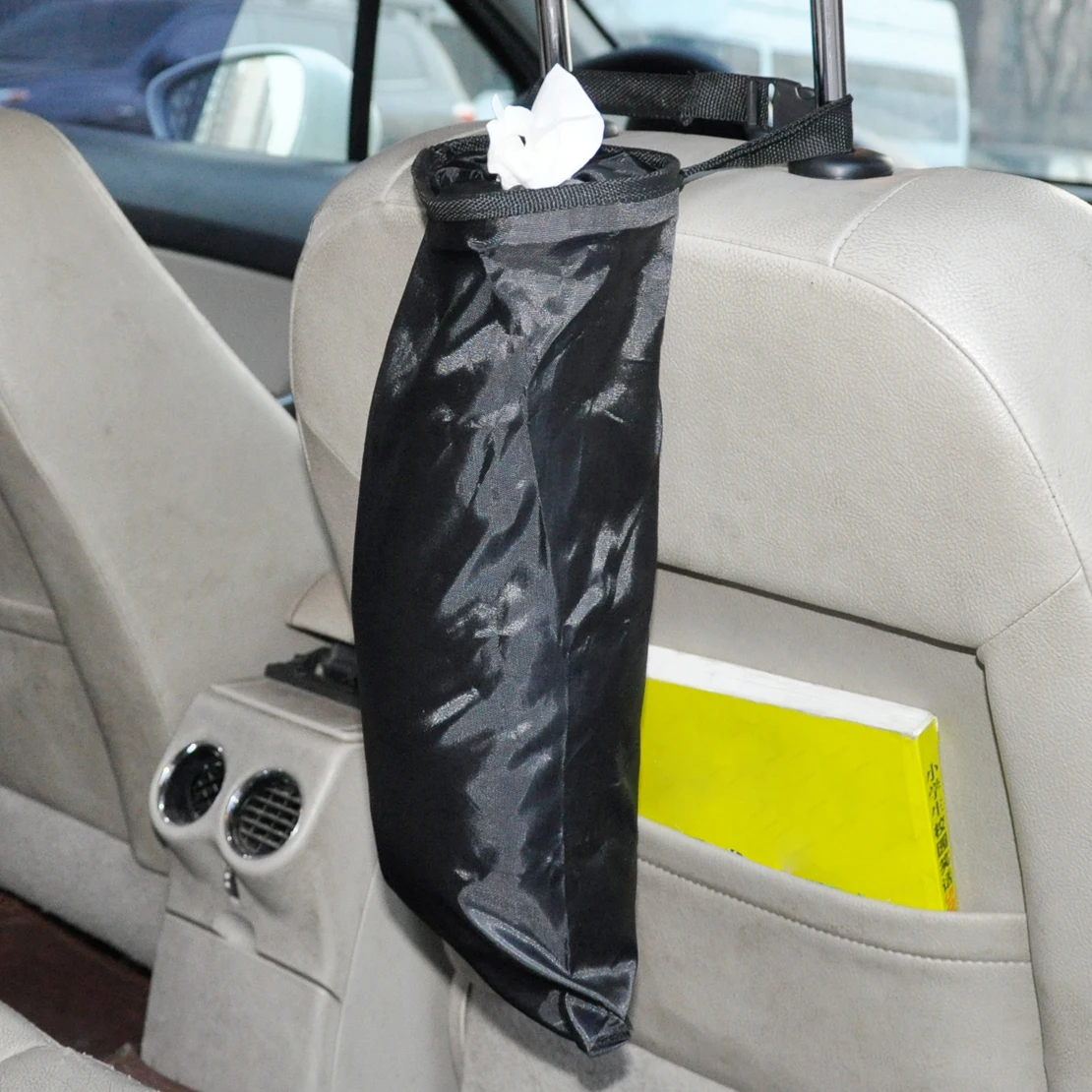 DWCX Adjustable Car Seat Back Litter Trash Garbage Hang Bag Holder