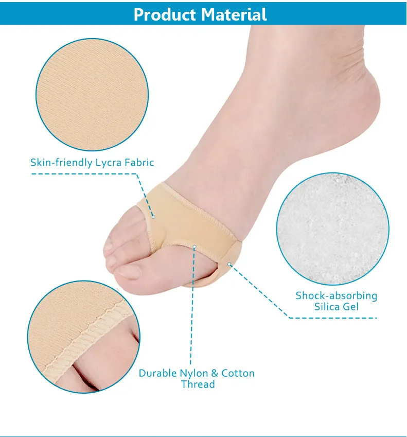 Силиконовые гелевые подушечки для ног, удобные для снятия давления, противоскользящие защитные стельки для ног, анталогический массаж