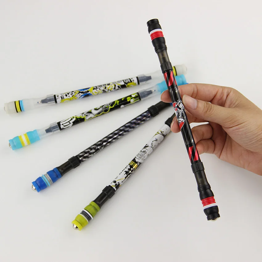 23CM Non Slip Coated Professional Spinning Light Pen for Champion Competition 