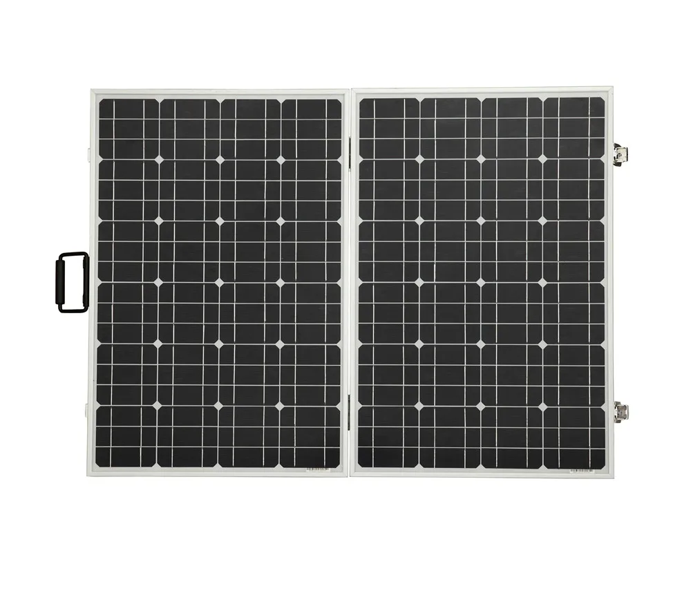 

EU stock 120W Foldable Solar Panel Ideal for Caravan Includes Regulator complete kit