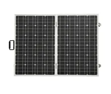 EU stock 120W Foldable Solar Panel Ideal for Caravan Includes Regulator complete kit