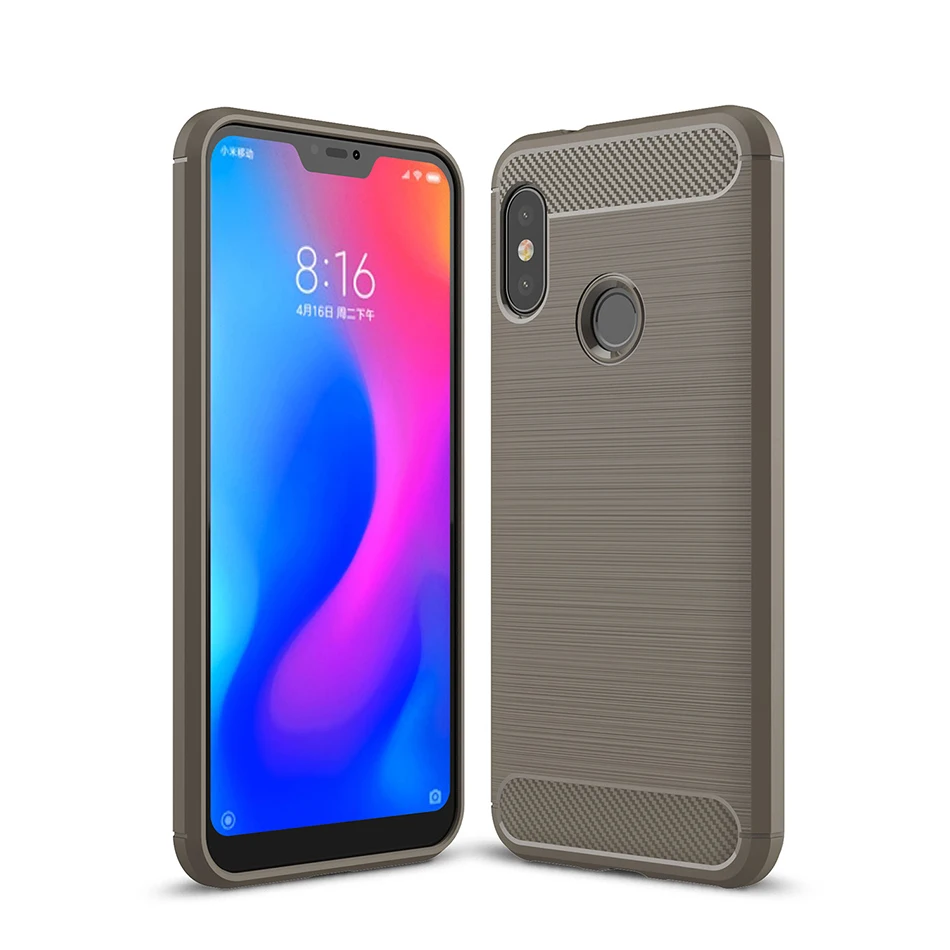TOMKAS Carbon Fiber Phone Case For Xiaomi Redmi 6 Pro TPU Soft Case For Xiaomi Redmi 6 6A Silicone Cover Coque Fundas Carcasa    (15)