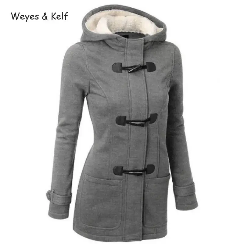 Weyes & Kelf Однотонная рубашка с отложным воротником подкладкой из шерсти зимняя