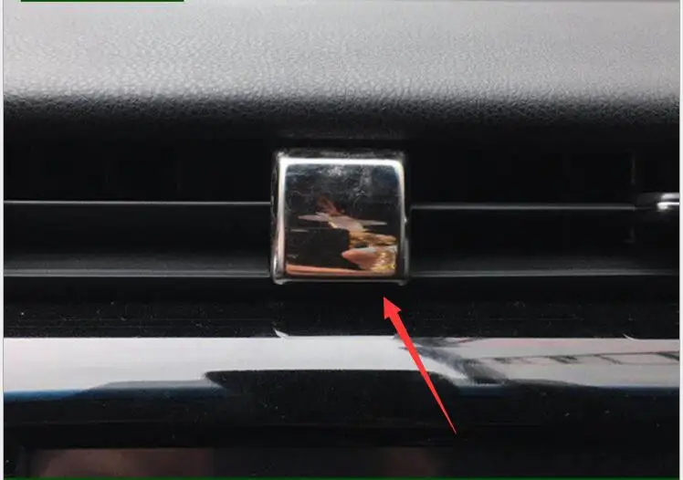 

Interior emergency stop switch decorative stainless steel decorative stickers 2018 FOR Toyota CAMRA Camry