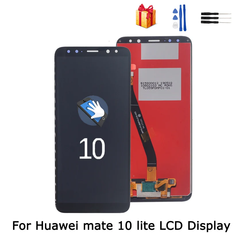 Оригинальный Для Huawei Mate 10 Lite ЖК дисплей сенсорный экран для Nova 2i RNE L21 Замена с