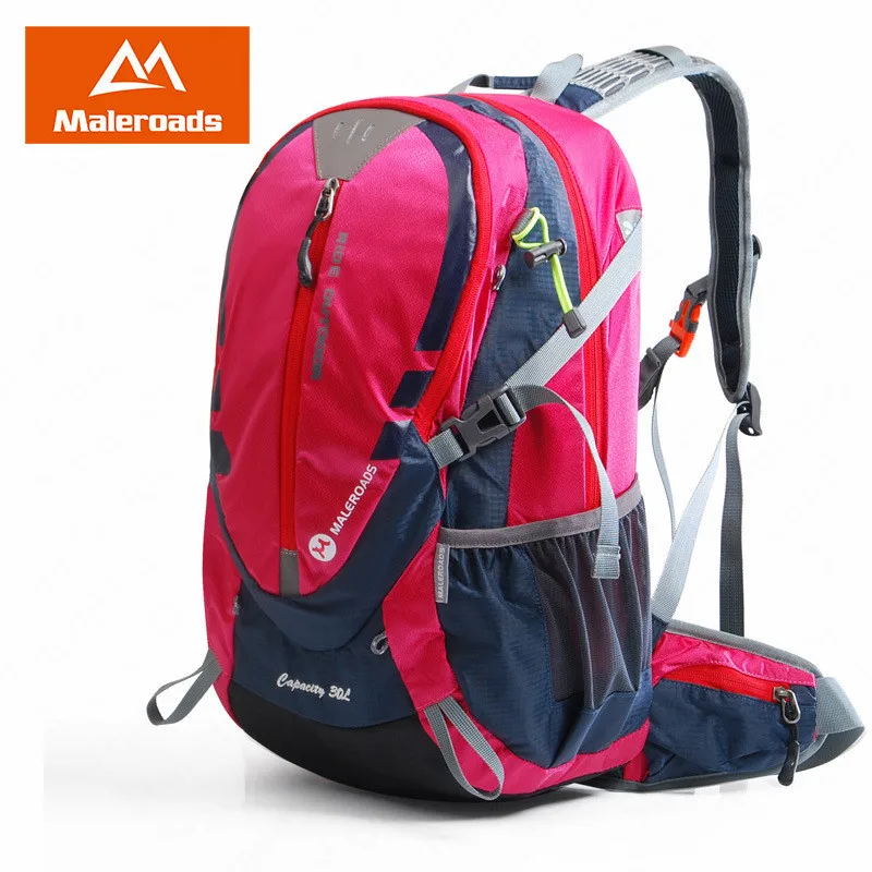Maleroads рюкзаки для походов на открытом воздухе 30л сумка для скалолазания Ультралегкая Водонепроницаемая велосипедная сумка дышащий рюкзак для кемпинга Спортивная дорожная сумка - Цвет: Pink