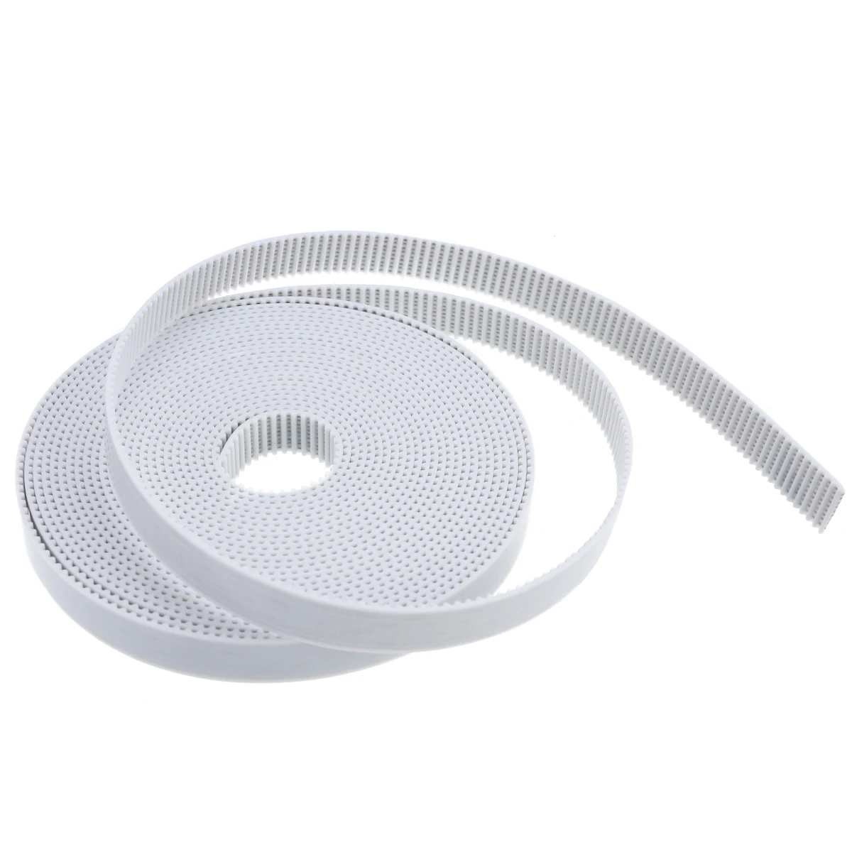 Mayitr 5M 10mm PU GT2 Timing Belt White Open End Steel Cords Reinforced Suitable For 3D Printer Accessoires