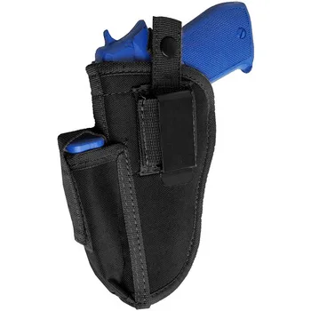 EDC Right Left Interchangeable Tactical Pistol Hand Gun Holster w Magazine Slot Holder