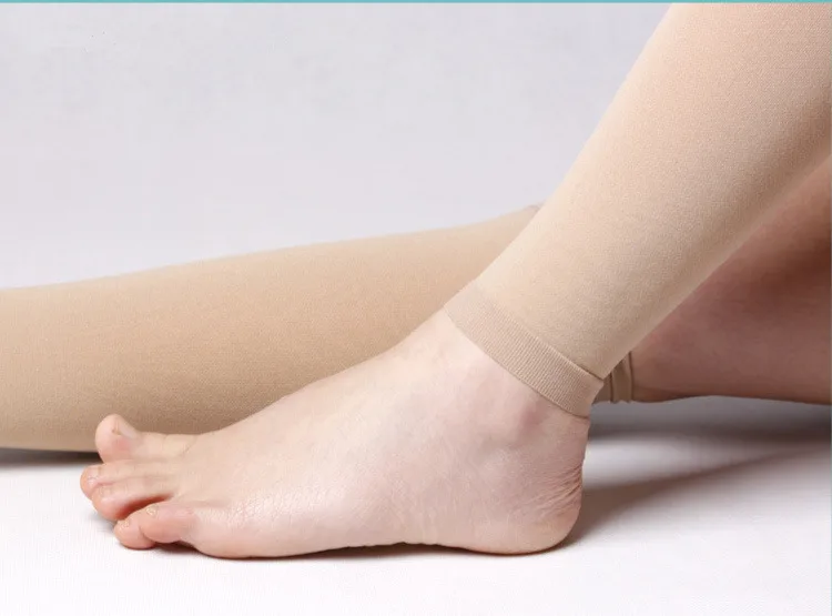 Оставьте 2 медицинские варикозное расширение вен Socks30-40mmHg давление медицинские эластичные носки для сна варикозное расширение вен носки