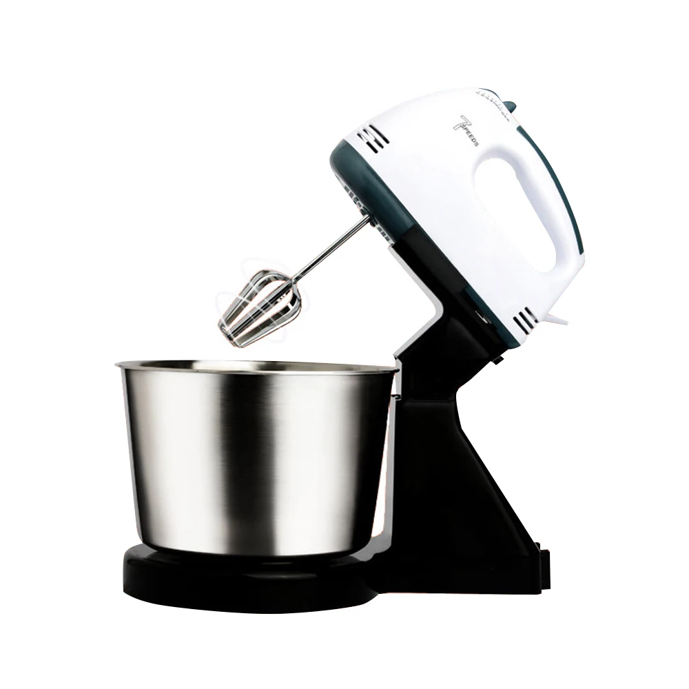 

Electronic Eggbeater Household Electric Mini Automatic Baking Egg Whitening Cream and Pasta and Batter Mixer Table US Standard