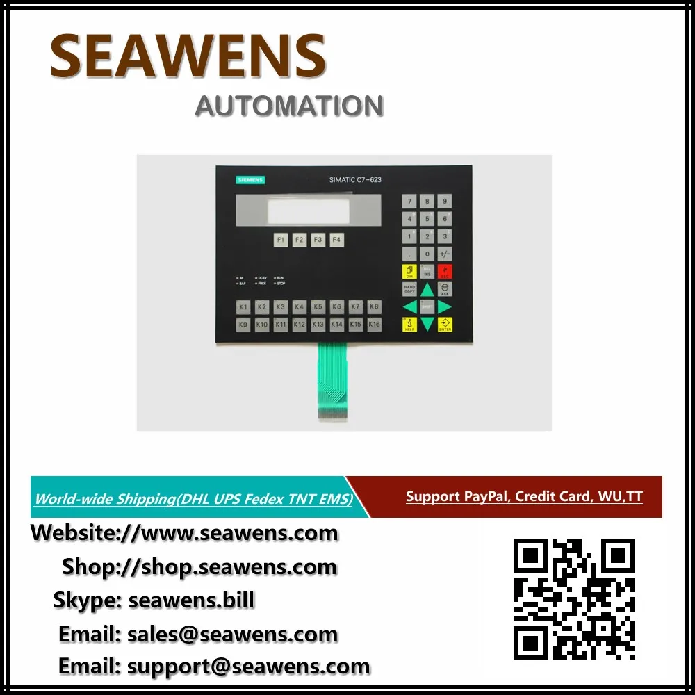 

6ES7623-1SB01-0AC0 for SIMATIC C7-623/P PANEL KEYPAD, 6ES7 623-1SB01-0AC0 panel keypad ,simatic HMI keypad , IN STOCK