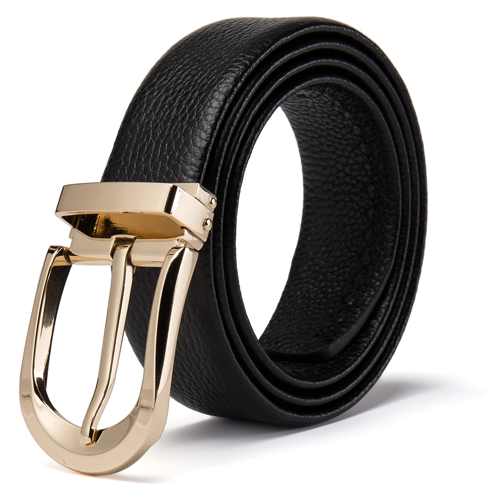 

2019 New Men Belt Pin Buckle Vintage Genuine Leather Belt For Man Jeans Designer Male Brand Cowskin Leather Belts