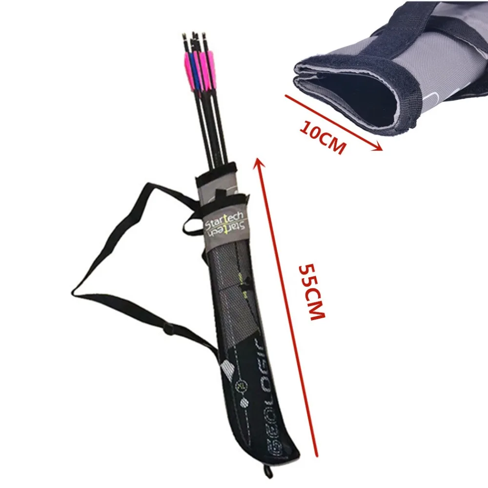 

55x10cm Hunting Archery Arrow Back Quiver Shoulder Bag canvas for Bow and Arrow Archery Hunting Shooting