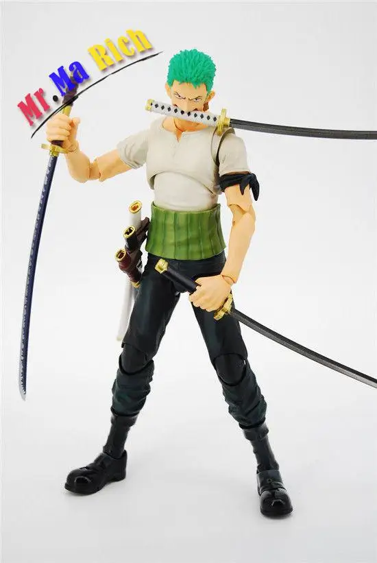 

18cm New Arrival Anime One Piece Action Figure Roronoa Zoro 2 Years Before Moveble Pvc Model Collection Cartoon Lovely Doll