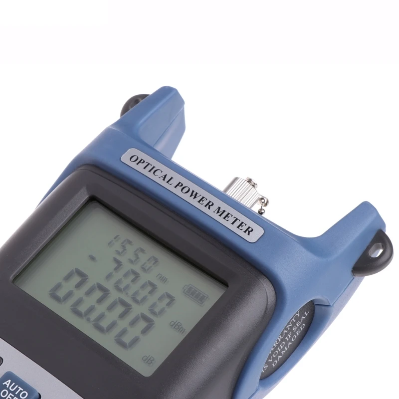 High Precision Optical Power Meter Fiber Testing Tools Wiring Light Decay Tester
