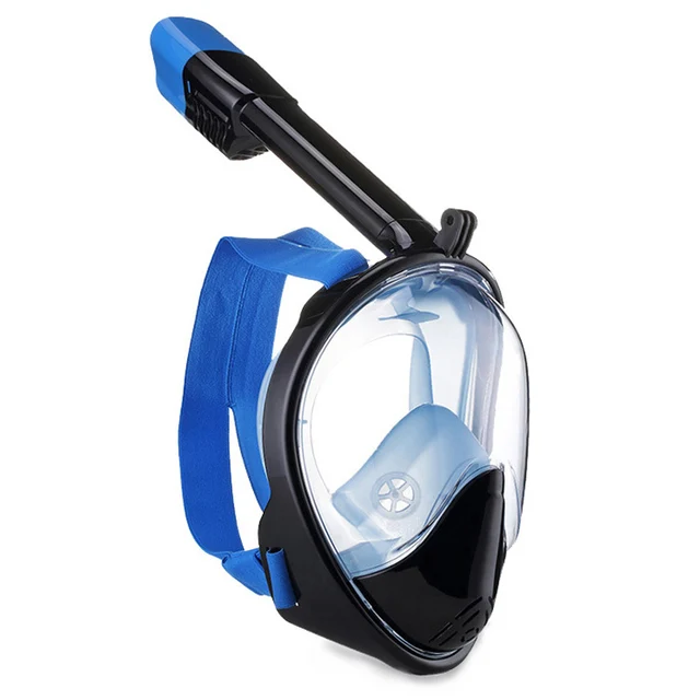 Underwater Breathing Snorkel Diving Mask Set Anti fog Full Face