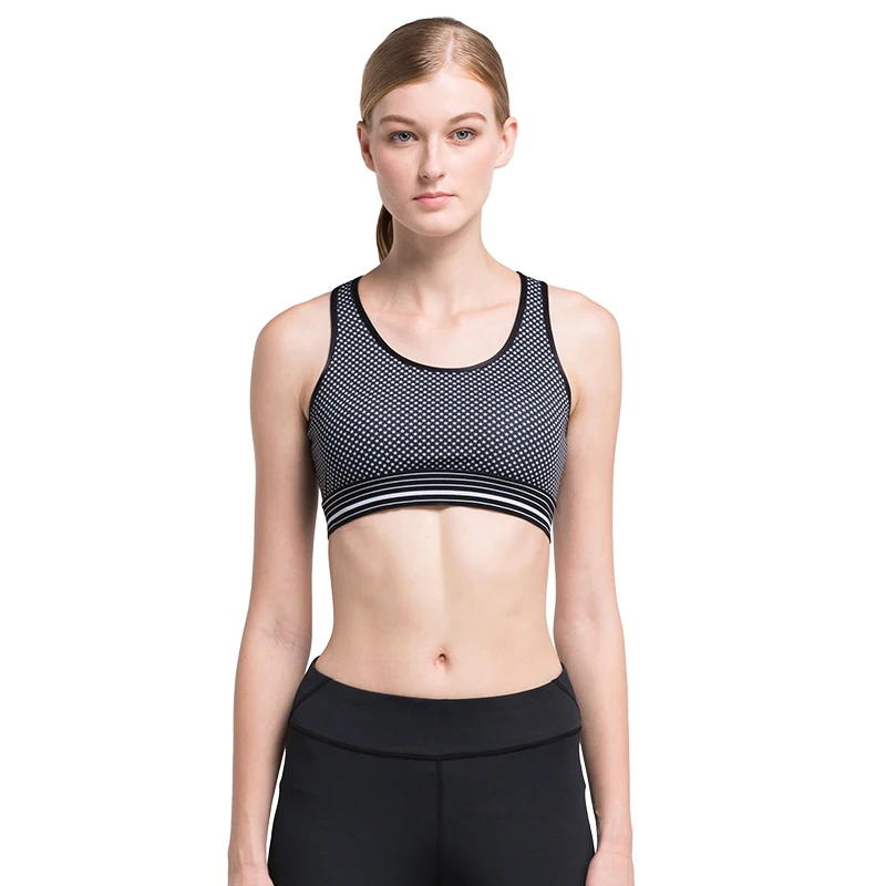 2016 Women s font b Sports b font font b Bras b font Push Up Shockproof
