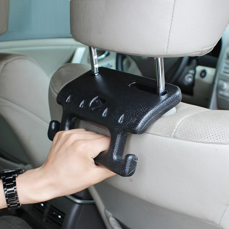 Car Handrail Armrest Hanger Hooks Back Seat Safety Handle for Vehicle Front Seat Headrest for
