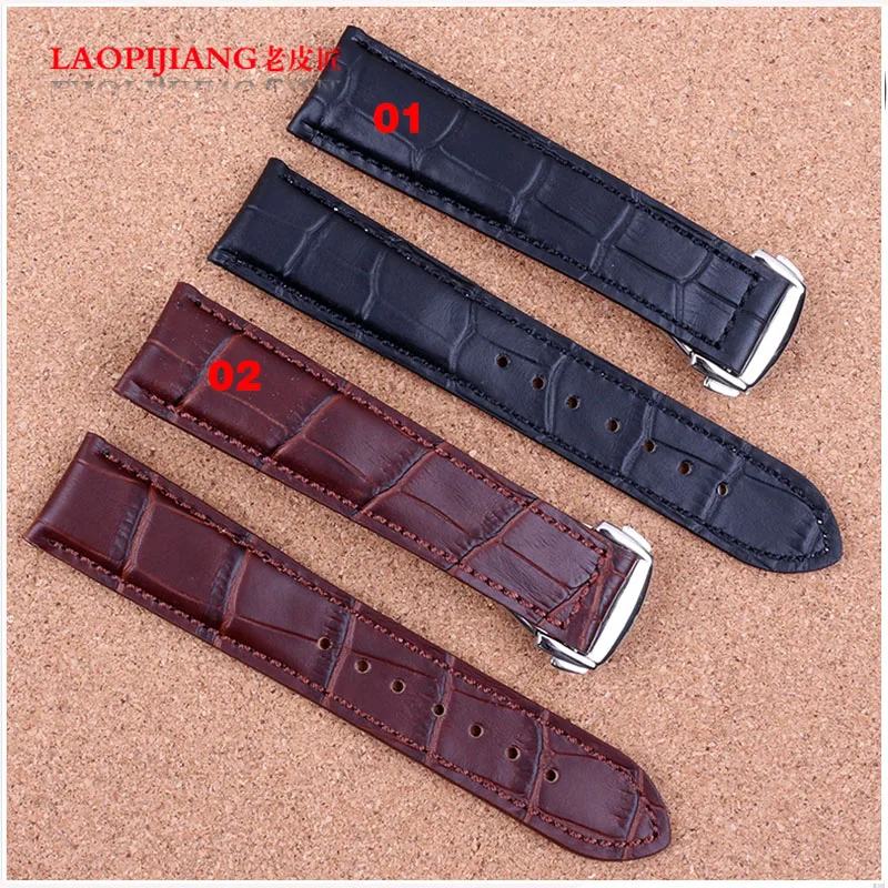 Laopijiang For the super series leather strap male fashion strap accessories 19 20 22mmm