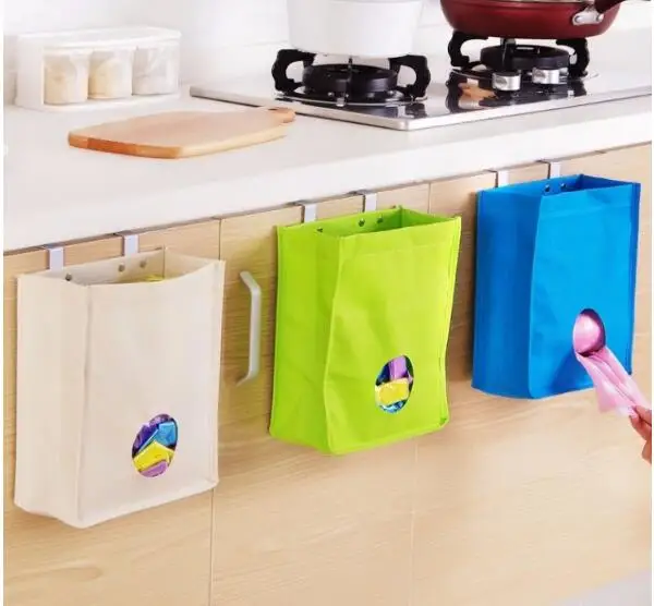 Cheap New Kitchen Door Back Trash Rack Storage Garbage Bag Holder Hanging Kitchen Cabinet Hanging Trash Rack Cheap New Kitchen Door Back Trash Rack Storage Garbage Bag Holder Hanging Kitchen Cabinet Hanging Trash Rack