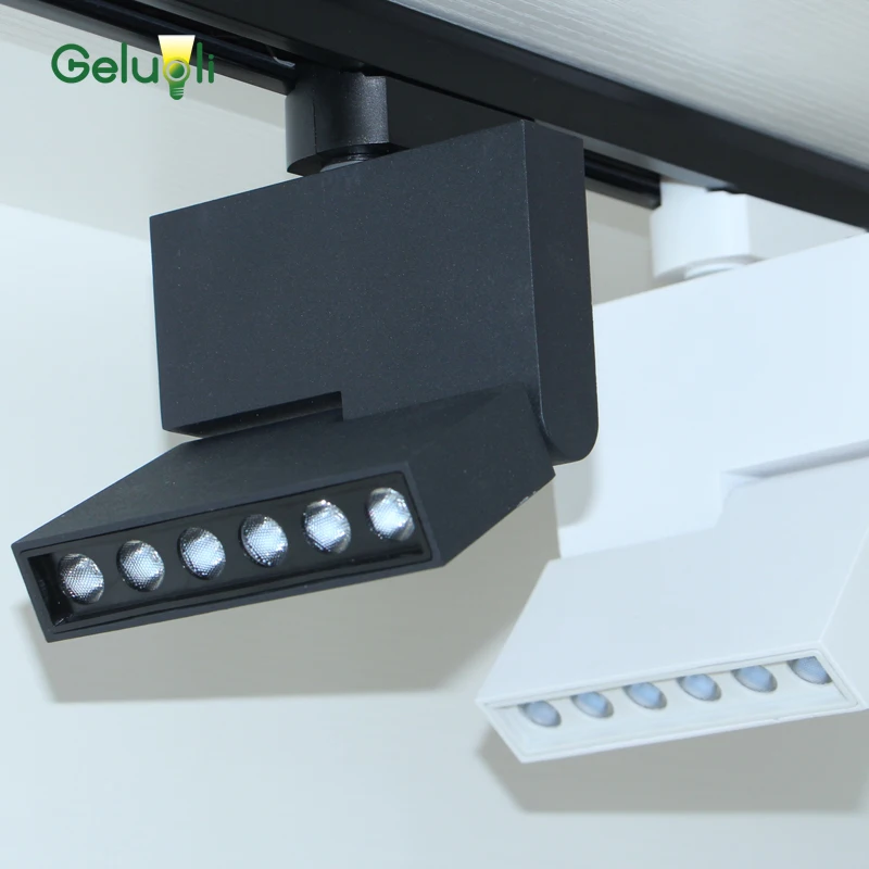 

Led Linear Track Spot Light, 1 Meter Single Phase Rail Led Linear Spot Light ,Track Lighting For Home and Commercial Store