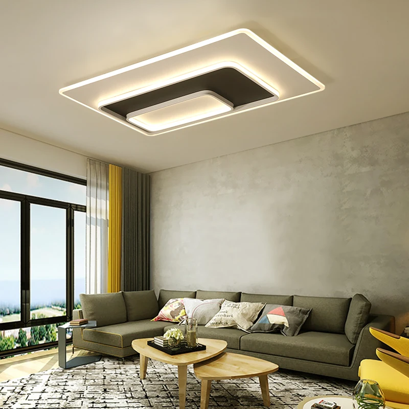 

Mooskolin Remote Controller Modern Led Chandelier For Living Room Bedroom Study Room Dimmable 110V 220V Ceiling Chandelier
