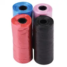 20 рулонов, мешок для мусора для собак, разлагаемые мешки для мусора для щенков, маленьких и средних собак, чихуахуа, товары для домашних животных, 4 однотонных цвета