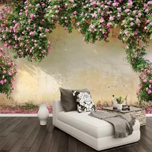 Customized 3d mural creative flower sofa bedroom TV background wall decoration painting wallpaper mural photo wallpaper Customized 3d mural creative flower sofa bedroom TV background wall decoration painting wallpaper mural photo wallpaper