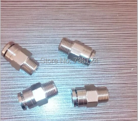 

MPC 6-01 Tube size 6mm ,thread 1/8 Camozzi metal push in fittings Male straight