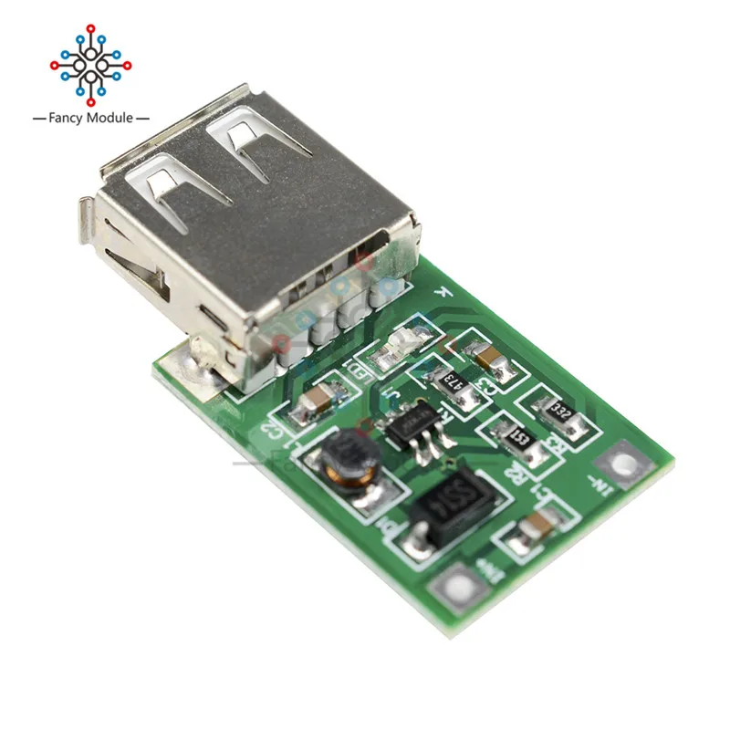 2//5//10 PCS USB Port 0.9V-5V to 5V DC-DC Booster Step-up Power Supply Module