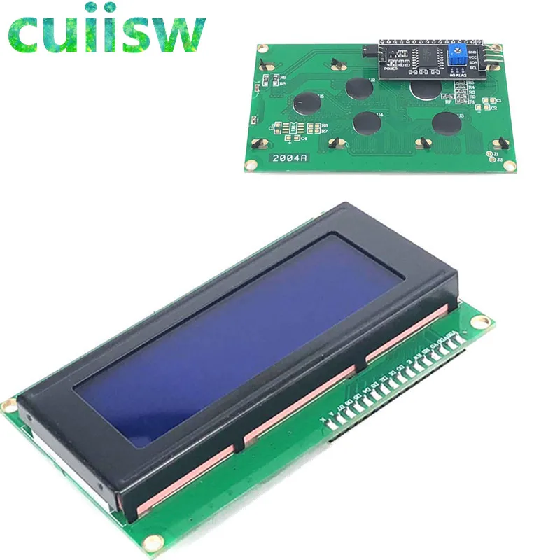 ЖК-модуль для arduino, смарт-электроника, ЖК-монитор, 2004, 20*4, 20X4, 5 В, с синей подсветкой и IIC I2C