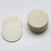 Натуральная круглая люффа Luffa Loofa, 50 шт., 5,5 см, средство для снятия макияжа, лицо, цвет лица, диск для кожи, блестящая щетка для очистки лица, уход за детьми ► Фото 2/5