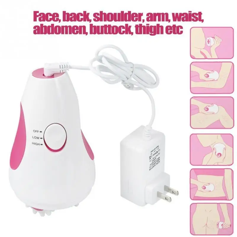 

3D Electric Beauty Face Body Slim Device Vibration Heat Therapy Fat Burning Machine Lose Weight Anti Cellulite Roller MassagerQL