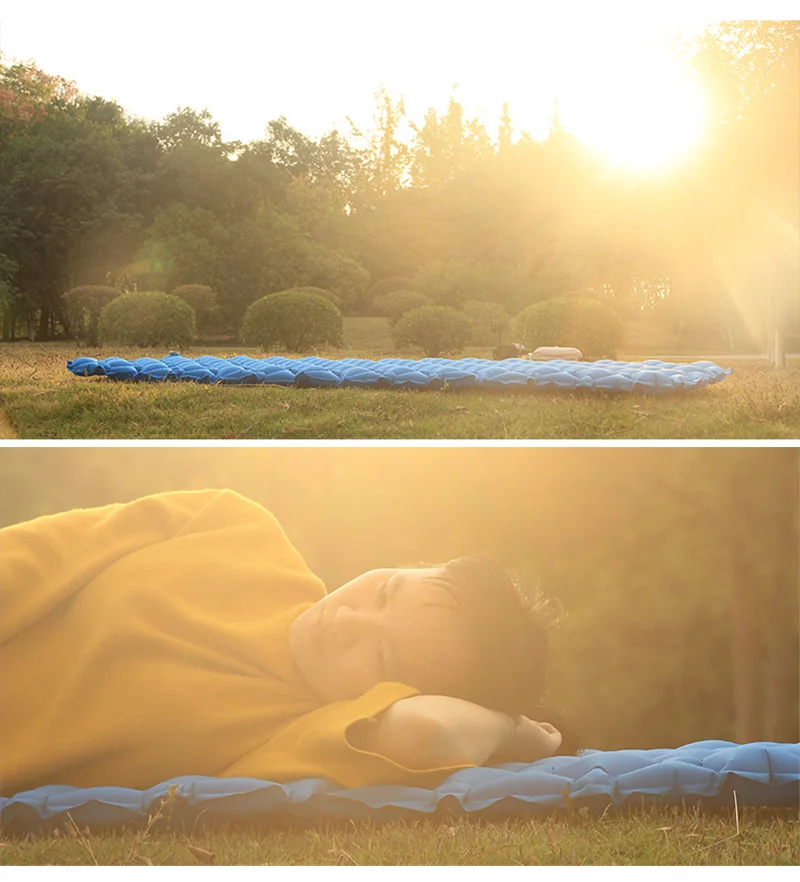 Colchão de ar Inflável para Tenda Almofada de Dormir Almofada de ar à Prova Acampamento ao ar Cama Portátil Ultraleve Dwaterproof Água Livre Mod. 1264092 17 Colchão de ar cama inflável para tenda