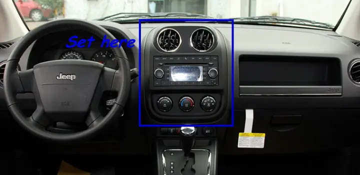 Для Jeep Patriot 2009~ 10." Car Android HD Сенсорный экран GPS Navi Радио ТВ фильм Andriod видео Системы(Без CD DVD