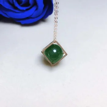 

18k gold and Tian Biyu clavicle chainh38#