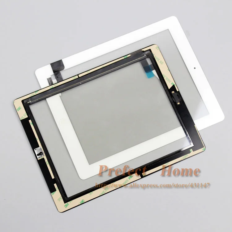 Prix pour Livraison Gratuite Par DHL! écran tactile en verre digitizer remplacement + colle adhésive bande 3 m avec bouton home pour ipad 2 Prix pour Livraison Gratuite Par DHL! écran tactile en verre digitizer remplacement + colle adhésive bande 3 m avec bouton home pour ipad 2