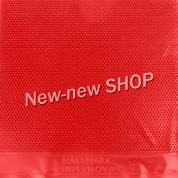 

HALLMARK Supernova red Long Pips Out Table Tennis Rubber without Sponge topsheet OX No ITTF