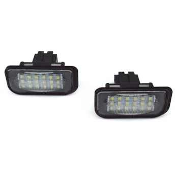

1Pair SMD Error Free License Plate Lamp LED Board Light Indicators For Mercedes Benz W203 4D Sedan