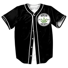Männer shirts Jersey oberhemd Street Hip Hop Breasted sommer baseball-shirt JY001