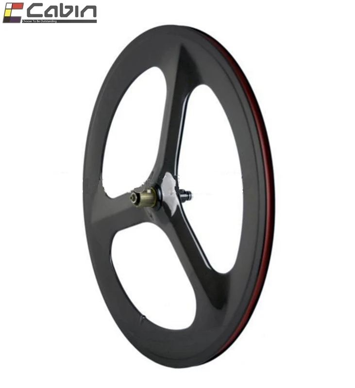 Cheap Track/Time Trial/Triathlon bike carbon wheelset front 3 spoke rear disc carbon wheel, 3 spoke + disc wheelset 9 Cheap Track/Time Trial/Triathlon bike carbon wheelset front 3 spoke rear disc carbon wheel, 3 spoke + disc wheelset 9