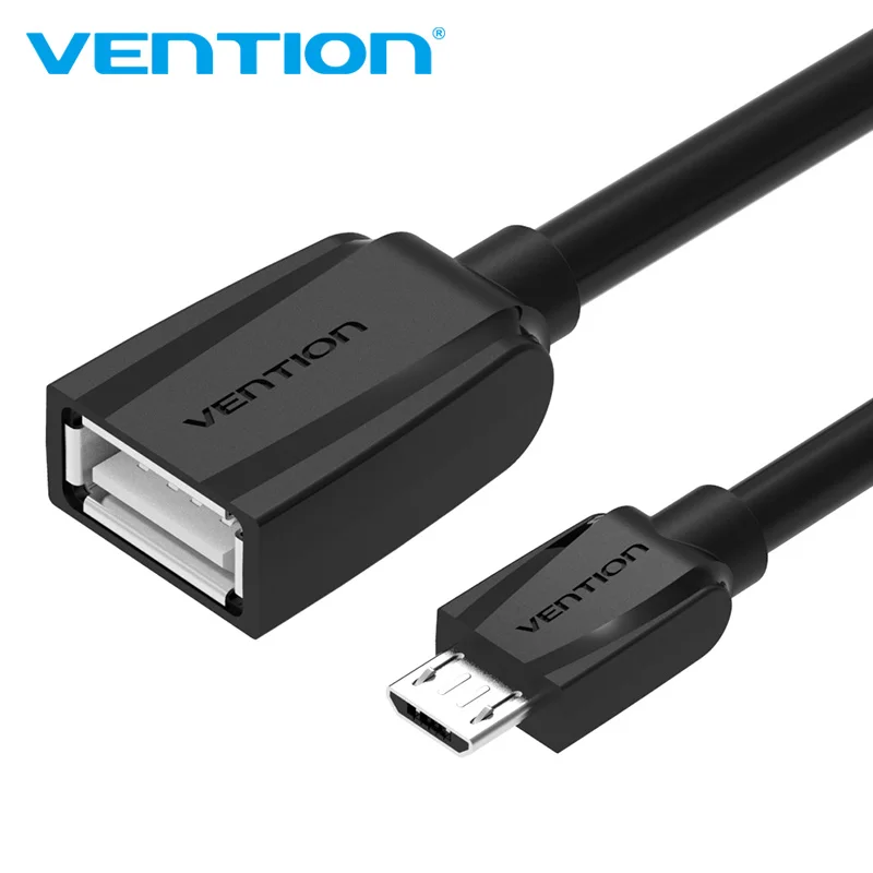 Кабель адаптер Vention Micro USB к OTG для Samsung Galaxy S6 S4 HTC LG Sony Xiaomi Android Tablet мобильный телефон