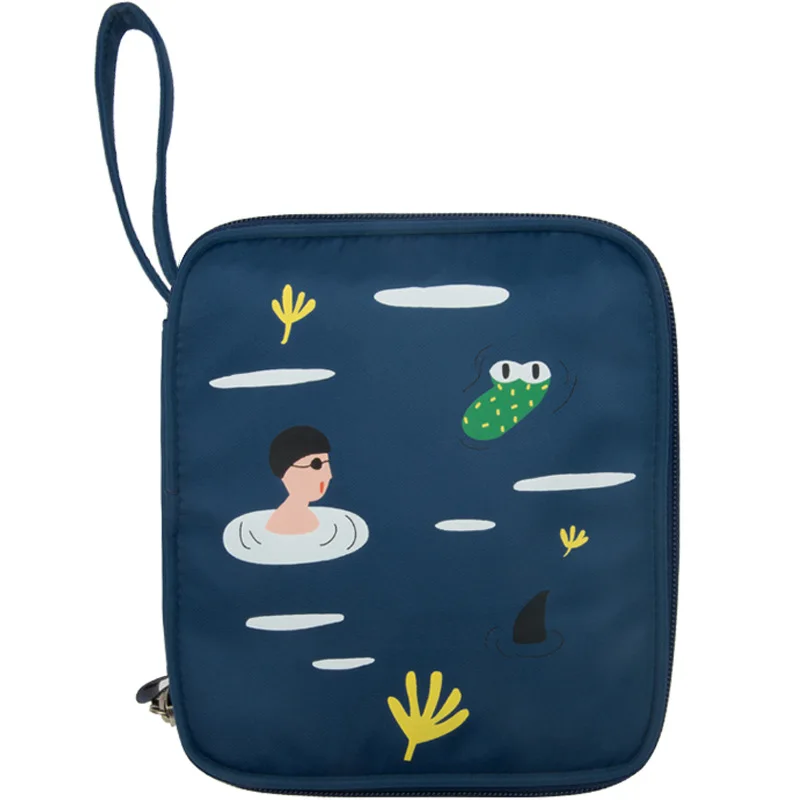 

YIZISTORE Original Design Travel Fashion Lady Cosmetics Cosmetic Bag Storage Bags Large Capacity Women Makeup Bag 2 Pcs