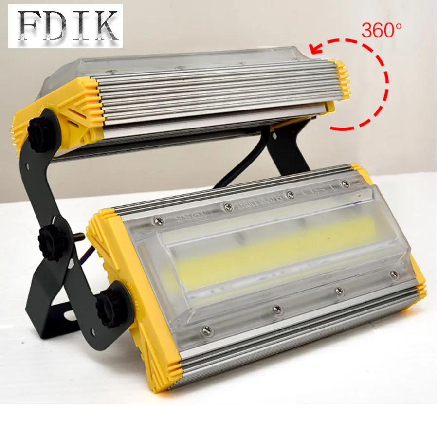 Koop IP66 Waterdichte Schijnwerpers 50 w 100 w 150 w High Power Outdoor Spotlight LED Schijnwerper Yard Tuin Landschap Lamp met Gratis geschenk